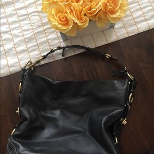 Coach Large Leather Carly Bag